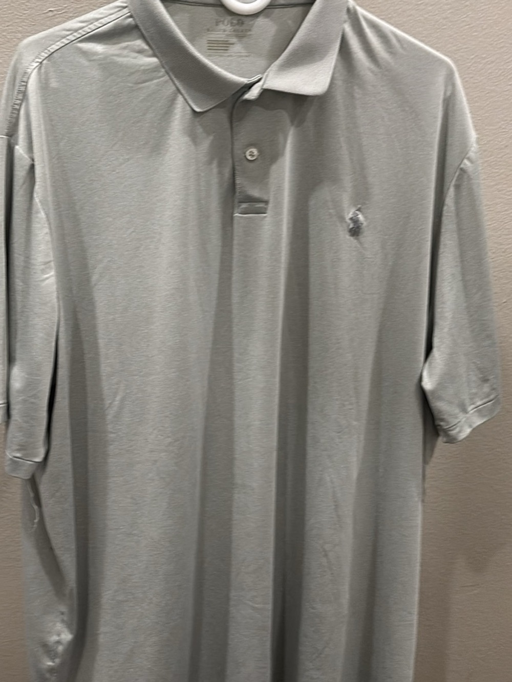 Polo by Ralph Lauren Light Gray Classic Polo Shirt size 2XL